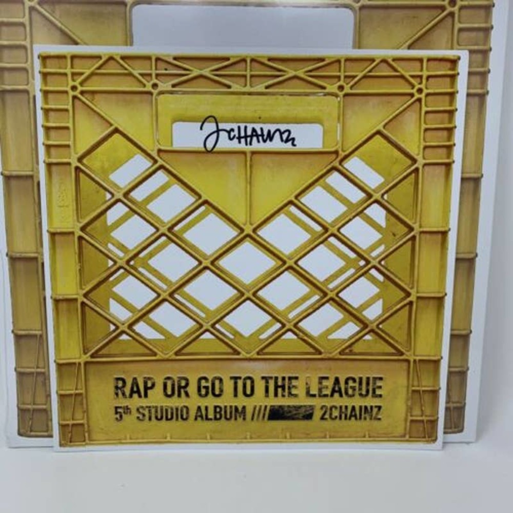 SIGNED 2 Chainz Vinyl - Rap or Go To The League (LIMITED)